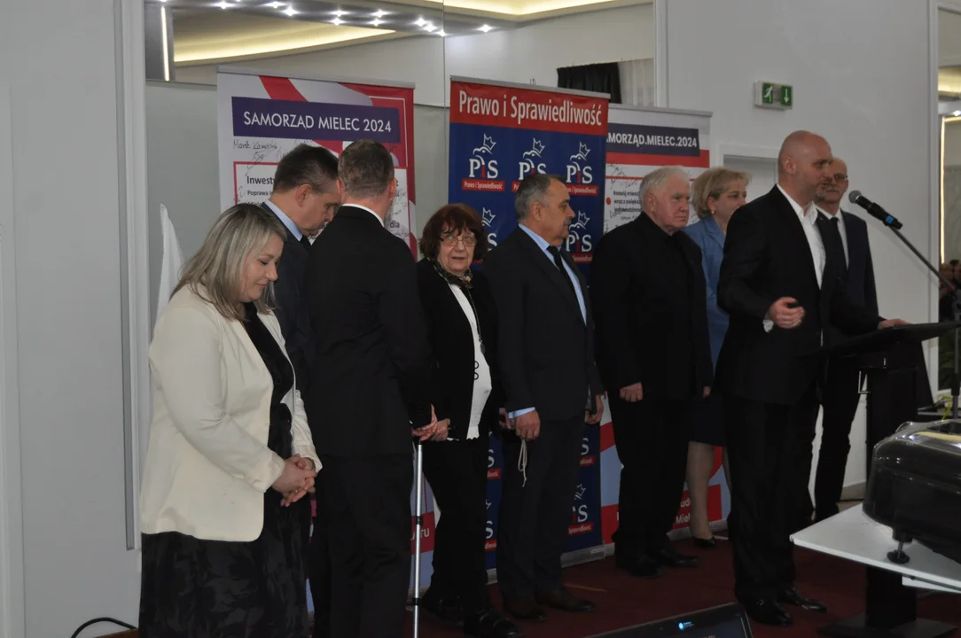 Spotkanie kandydatów Prawa i Sprawiedliwości w Mielcu
