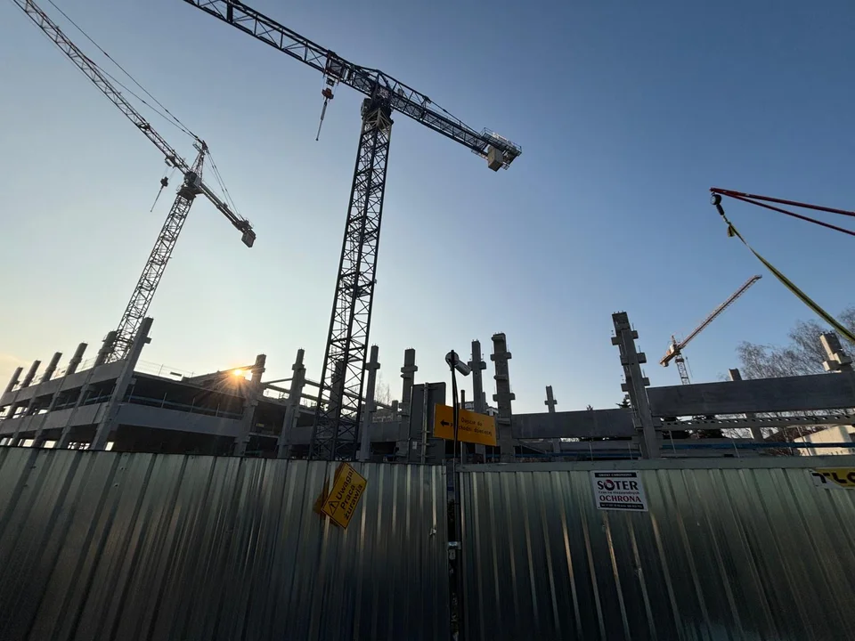 Budowa nowego bloku w Rzeszowie