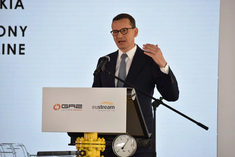 Uruchomienie gazociągu Polska-Słowacja na Podkarpaciu. Premier Mateusz Morawiecki odwiedził nasz region [ZDJĘCIA] - Zdjęcie główne