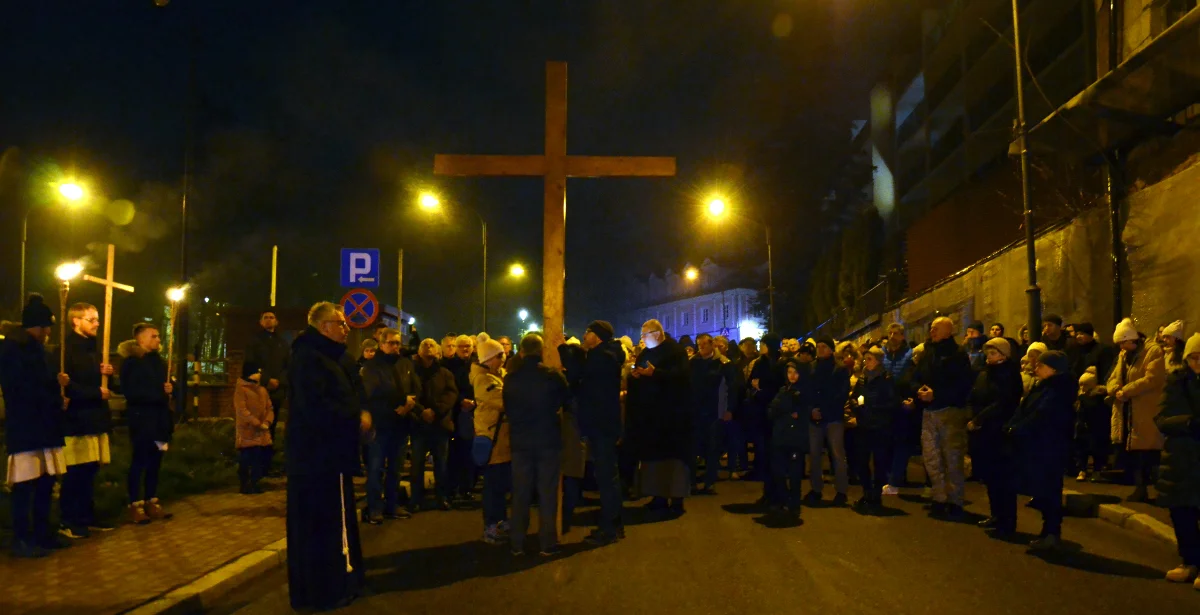 Droga krzyżowa ulicami Sanoka
