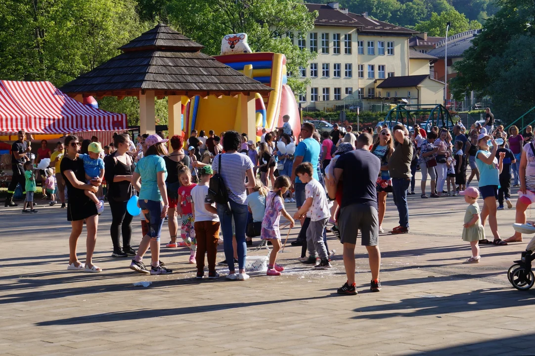 Dzień dziecka w Parku pod Dębami w Ustrzykach Dolnych