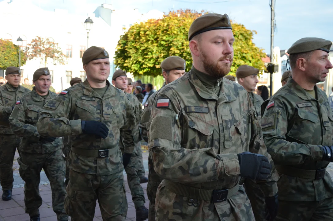 Uroczysta przysięga terytorialsów z Podkarpacia