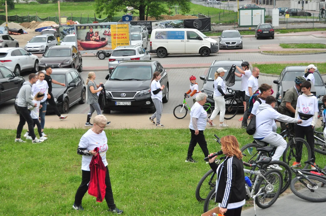 Rajd rowerowy -Zwalcz go uśmiechem