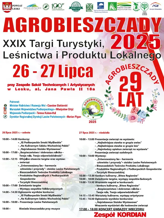 SOBOTA, NIEDZIELA