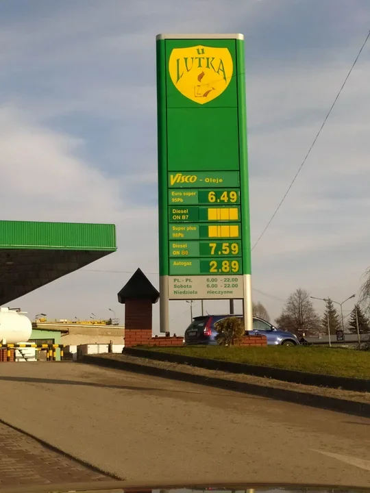 Ceny na stacjach paliw