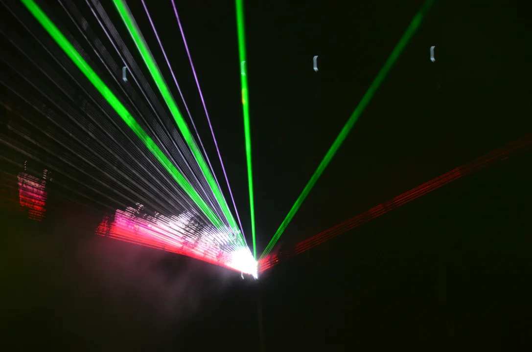 Laser Show w Sanoku