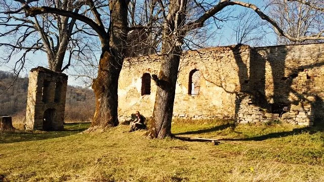 Krywe. Ruiny cerkwi