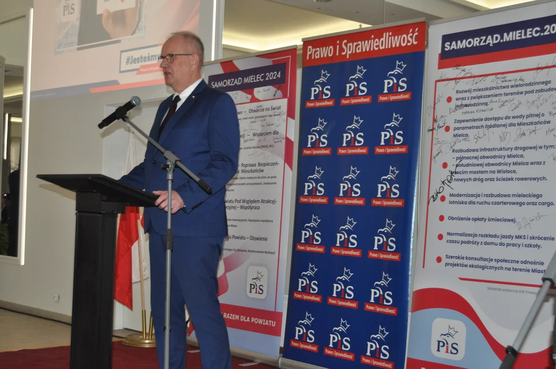 Spotkanie kandydatów Prawa i Sprawiedliwości w Mielcu