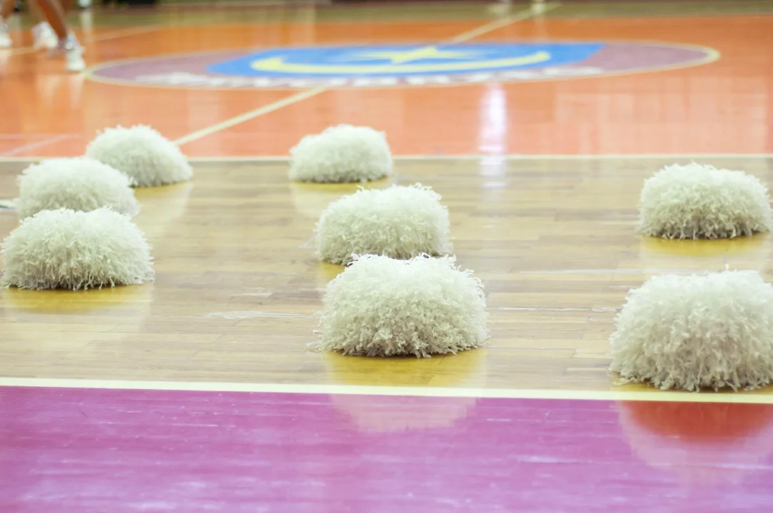 50 lat koszykówki w Tarnobrzegu. Efektowne wsady, zawodnicy Siarki, kibice i piękne Cheerleaders Gdynia