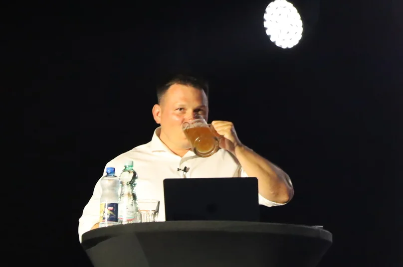 Łyk piwa ;)