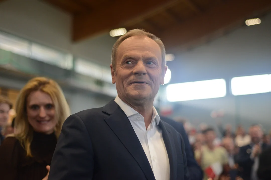 Donald Tusk w Tarnobrzegu