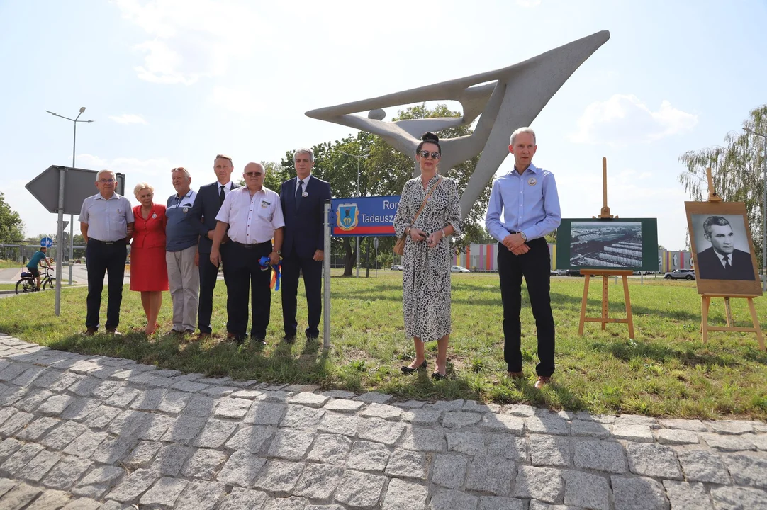 Uroczystość Nadania imienia Tadeusza Ryczaja rondu w Mielcu