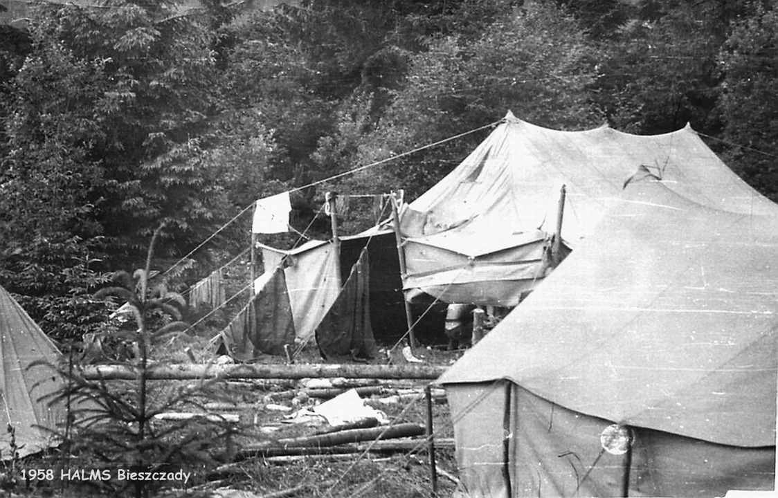 Bieszczady z 1958 roku. Wspomnienia