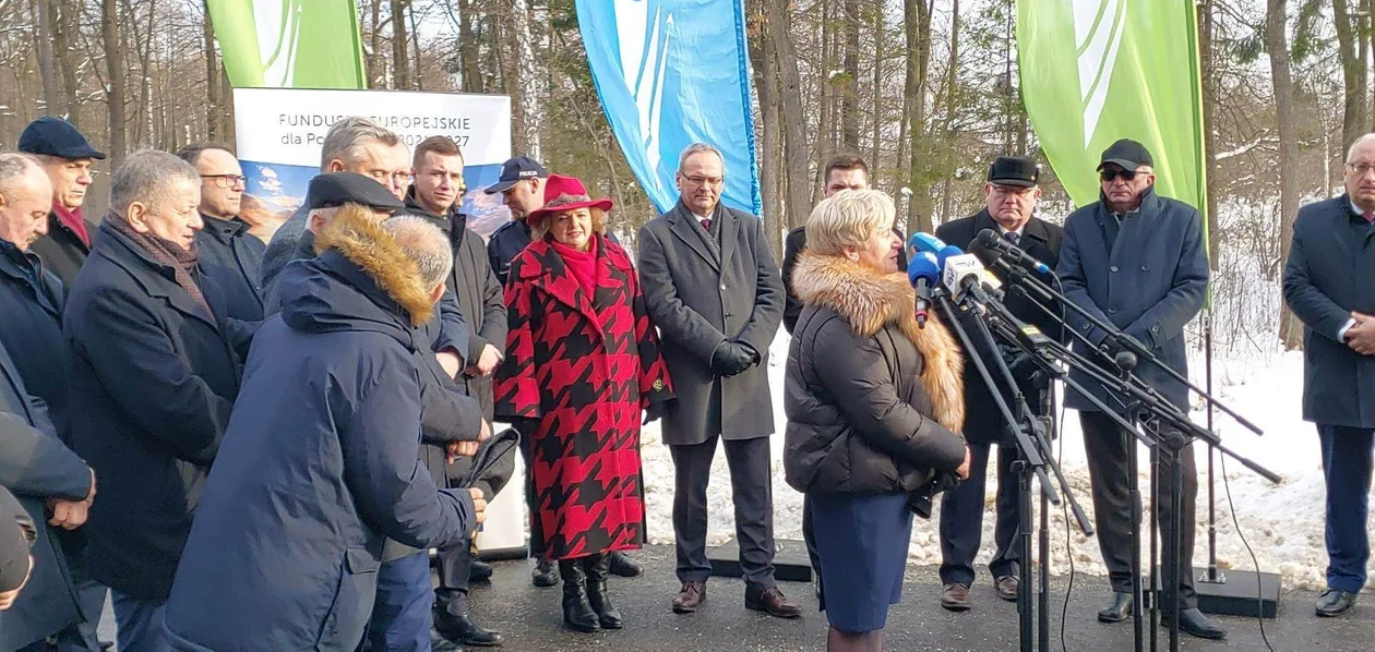 Uroczyste poświęcenie i oddanie do użytku nowego odcinka drogi wojewódzkiej nr 984