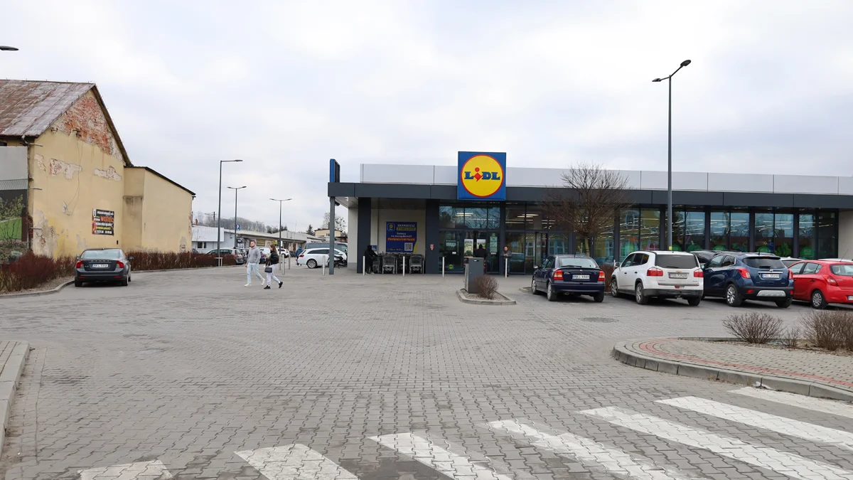 Protest przed Lidlem - Kolbuszowa 2025