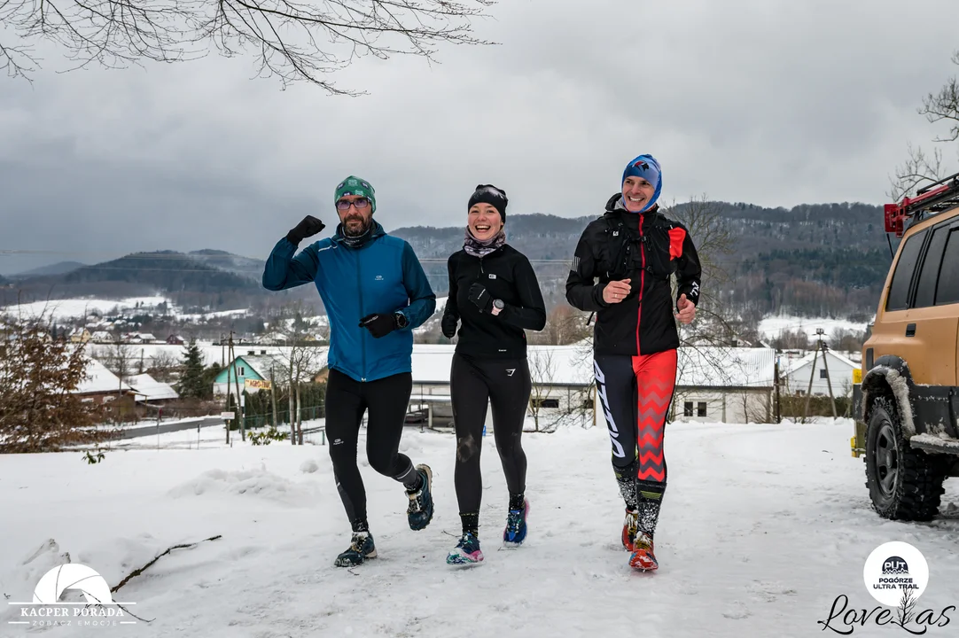 Pogórze Ultra Trail LoveLas Zimą w Wiśniowej