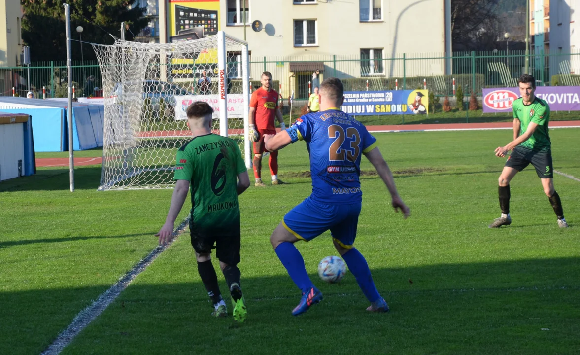 Klasa okręgowa Krosno. Stal Sanok - Zamczysko Mrukowa 8:1