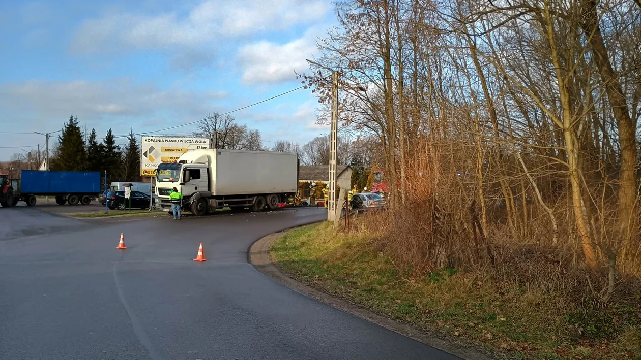 Wypadek w powiecie rzeszowskim