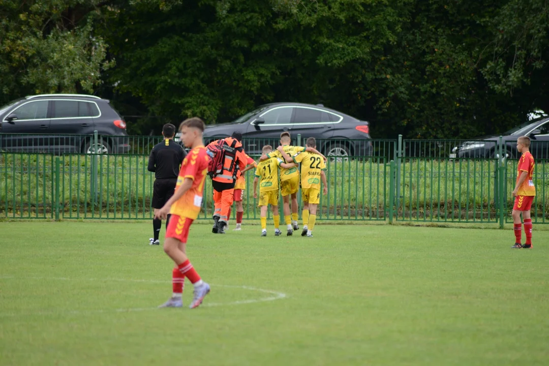 Centralna Liga Juniorów U-15: Siarka Tarnobrzeg - Korona Kielce 6:3