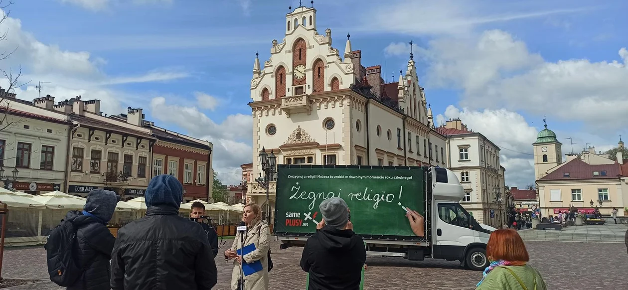 Akcja Żegnaj religio! w Rzeszowie