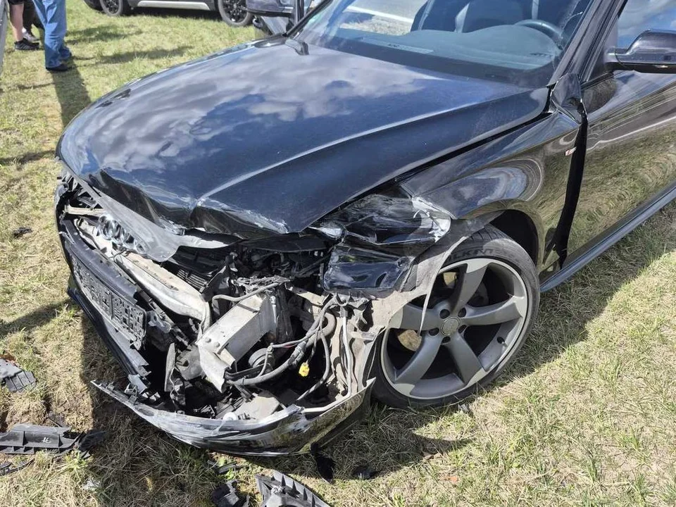 Wypadek na autostradzie A4