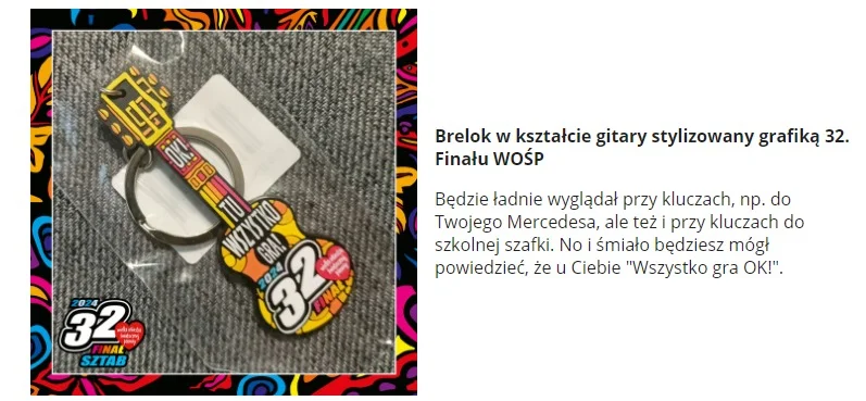 Brelok - gitara - 32. Finał WOŚP