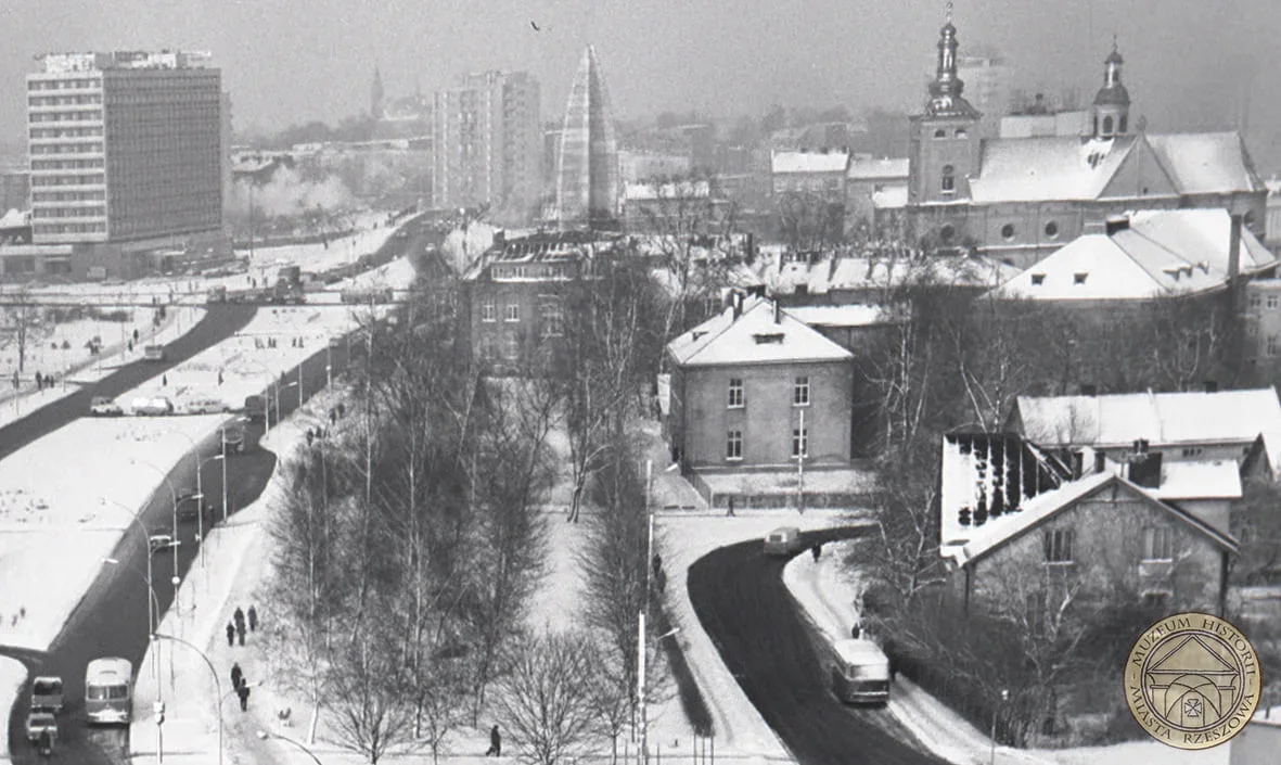 Rzeszów - zima lata 70-te.