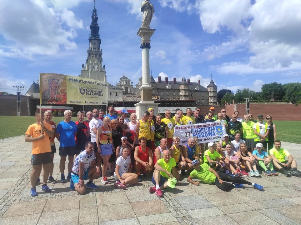 27. Tarnobrzeska Pielgrzymka Biegowa i 18. Rzeszowska Pielgrzymka Biegowa na Jasnej Górze