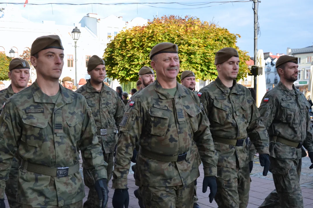 Uroczysta przysięga terytorialsów z Podkarpacia