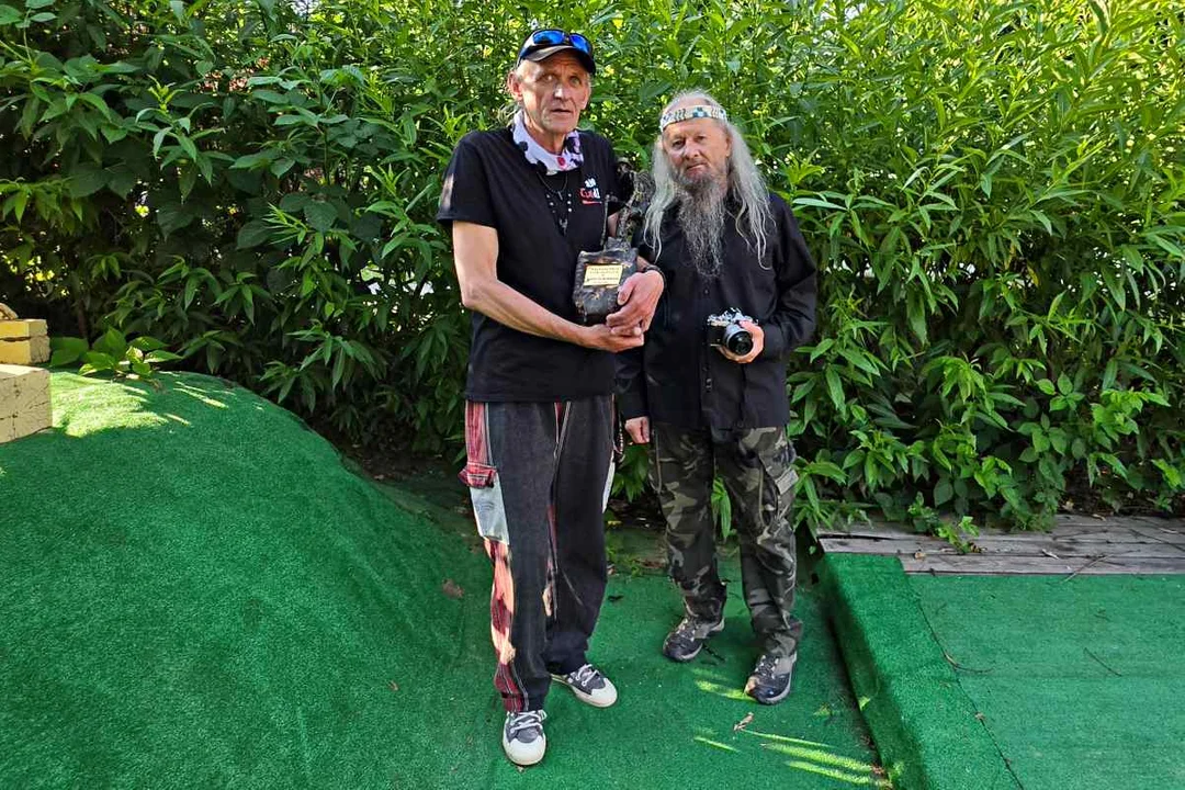 Fotorelacja z XVI Bieszczadzkiego Zlotu Leśnych Ludzi. Robert Żurakowski i Jan "Jano" Darecki