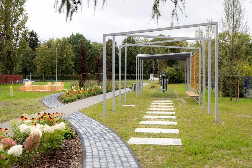 Nowy ogród kieszonkowy w Rzeszowie na osiedlu Pobitno