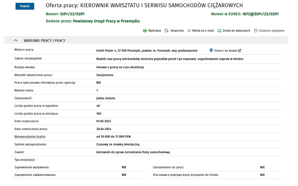 Praca na Podkarpaciu. Szukają nawet prezesa zarządu