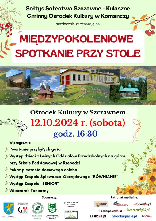 Międzypokoleniowe Spotkanie przy Stole w Szczawnem