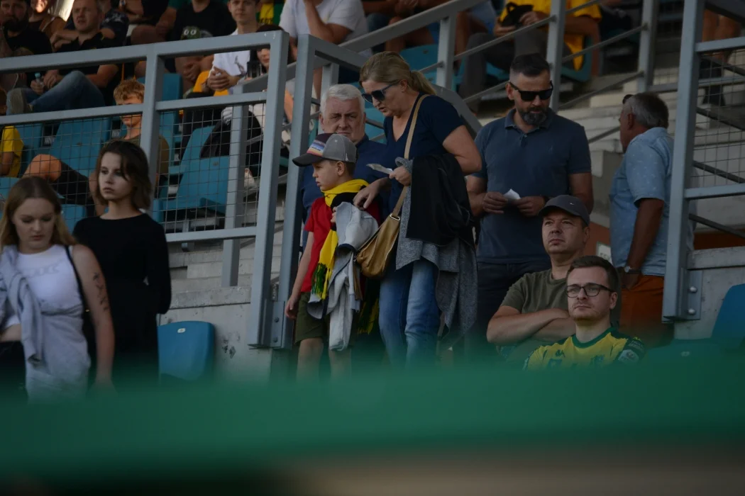 Kibice na meczu Siarka Tarnobrzeg - Avia Świdnik