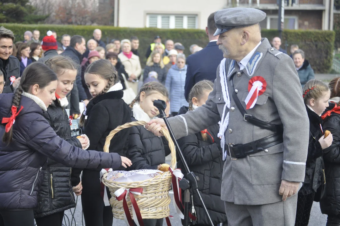 Zdjęcia z Piłsudskim w Wadowicach Górnych