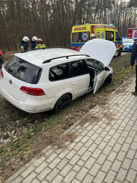 Groźnie wyglądający wypadek