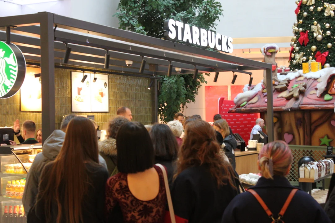 Starbucks w Rzeszowie otwarty. Pierwsi klienci spróbowali już kawy