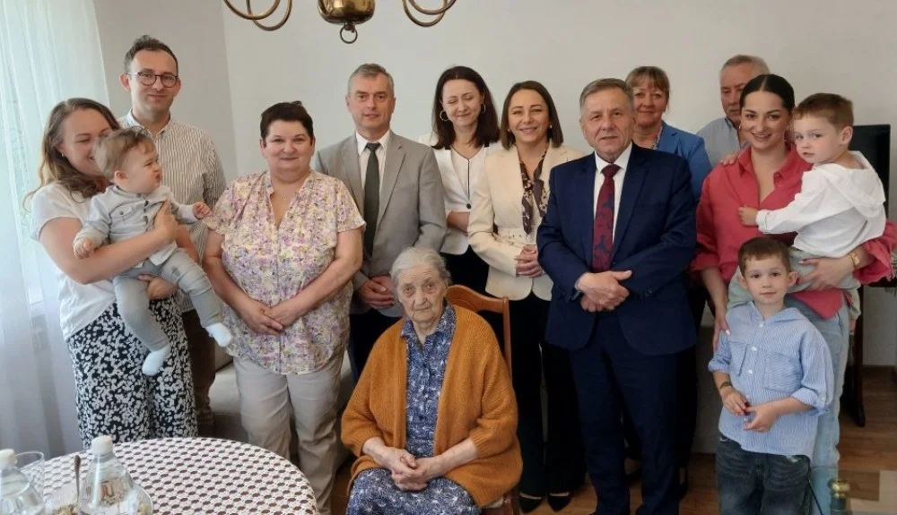 Setne urodziny Zofii Gut z gminy Raniżów