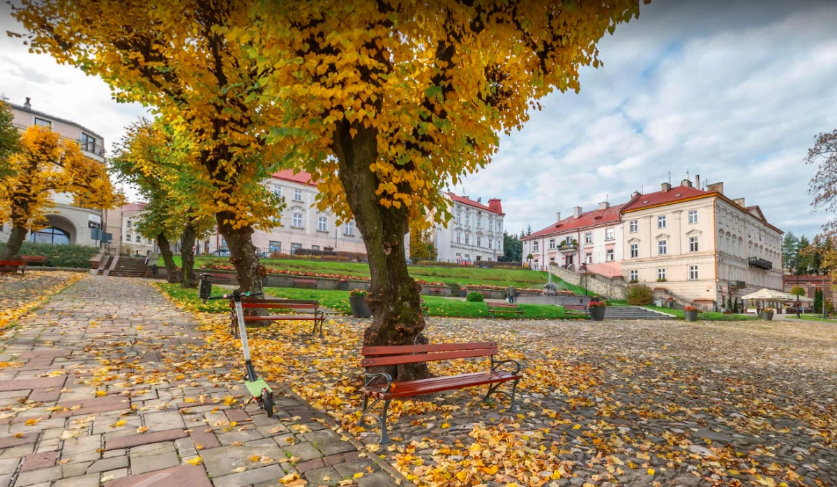 Rynki w podkarpackich miastach z Google Street View