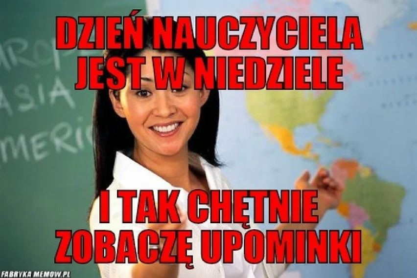 Dzień Nauczyciela na wesoło. Tak internauci śmieją się z pedagogów [MEMY] - Zdjęcie główne