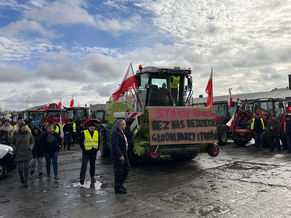 Protest rolników w Kolbuszowej [20.02.2024 r.]