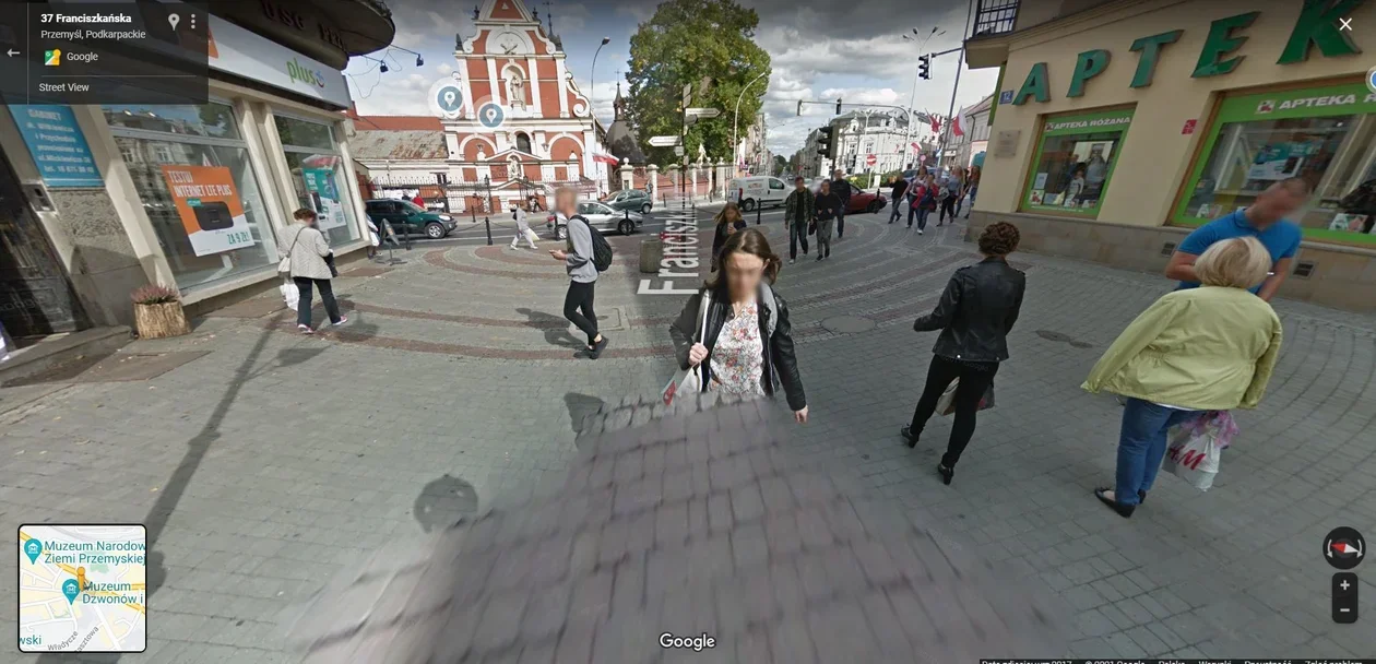 Mieszkańcy Podkarpacia na zdjęciach Google Street View