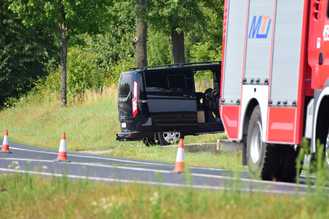 Wypadek w Widełce na DK9 - 12.07.2024 r.