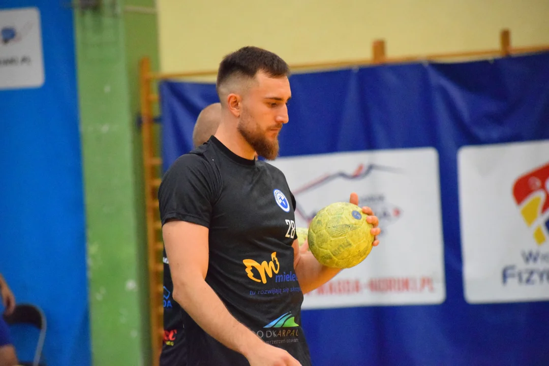 Handball Stal Mielec na treningu