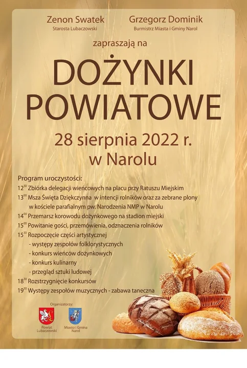 Będzie się działo. Dożynki, Dni Mielca, imprezy na koniec wakacji. Kalendarium wydarzeń od 25 do 28 sierpnia