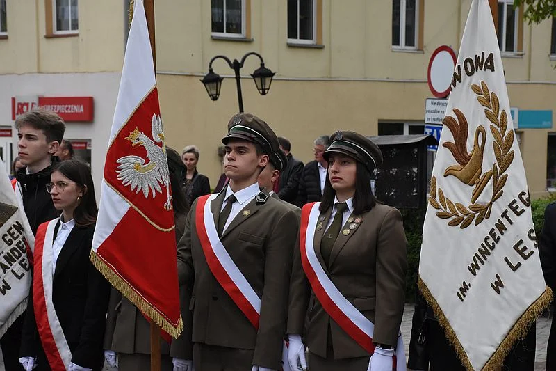 Uroczystość 3 Maja w Lesku