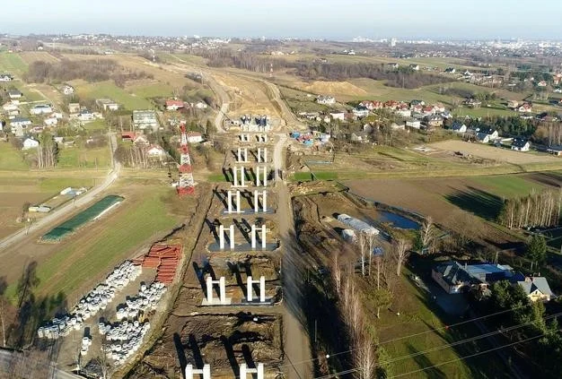 Budowa estakady na odcinku S19 Rzeszów Południe – Babica