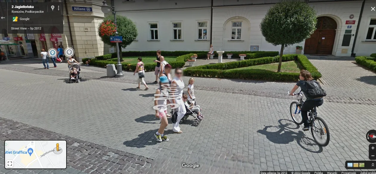 Mieszkańcy Rzeszowa uchwyceni na Street View 10 lat temu. Uliczna moda