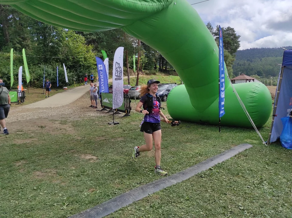 VIII Ultramaraton Magurski - meta biegu na 23 km
