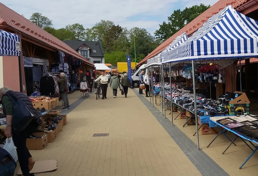 Plac targowy w Sokołowie Małopolskim